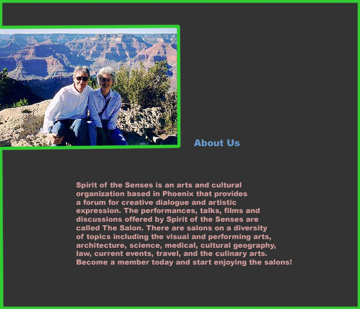 Spirit of the Senses About Us